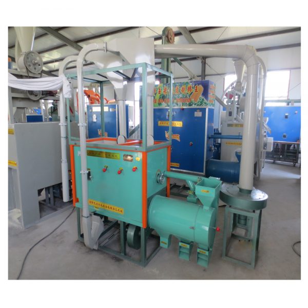 The front of Corn grinding machine