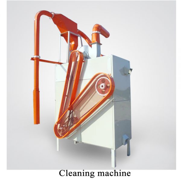 Flour mill plant including cleaner machine