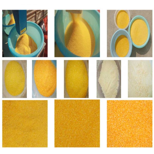 About electric corn mill finished product