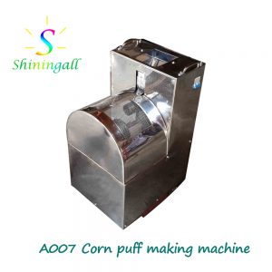 Corn puff making machine