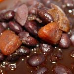 black bean soup in the Dominican Republic