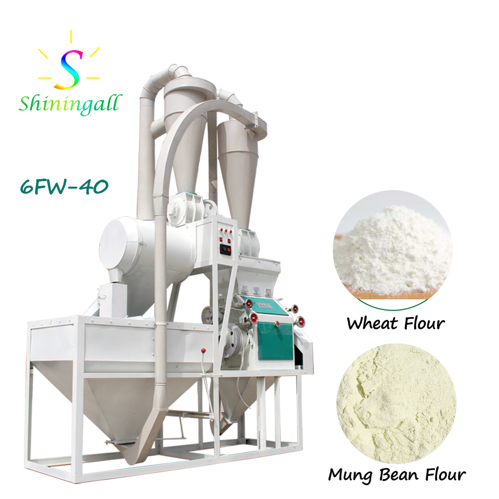 Shining flour mill
