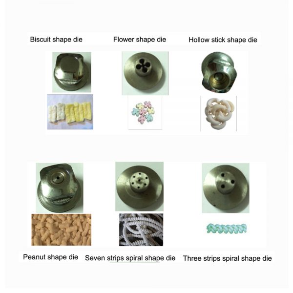 corn puffs extruder machine