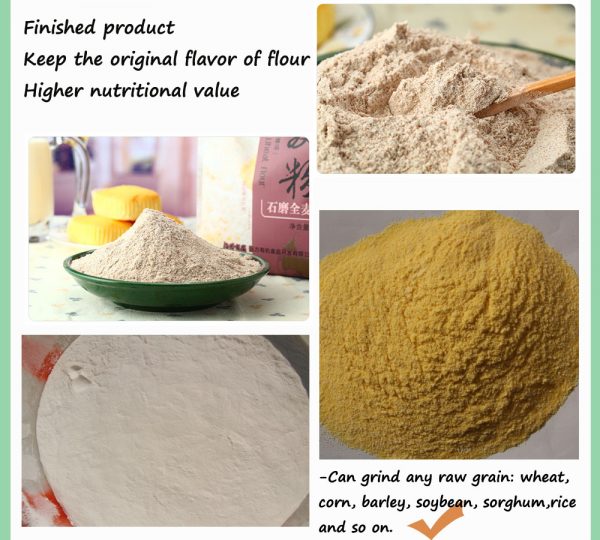 stone flour mill machine