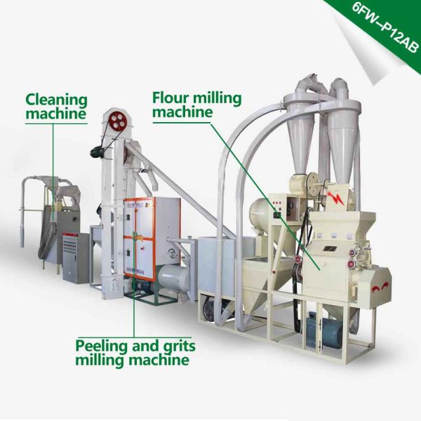 fully automatic flour mill