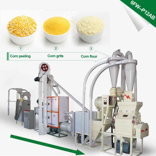 fully automatic flour mill