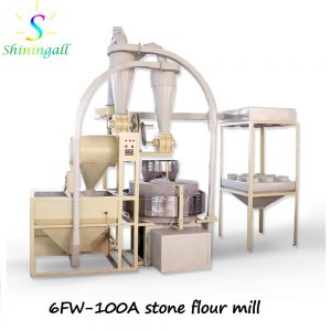 Stone flour mill