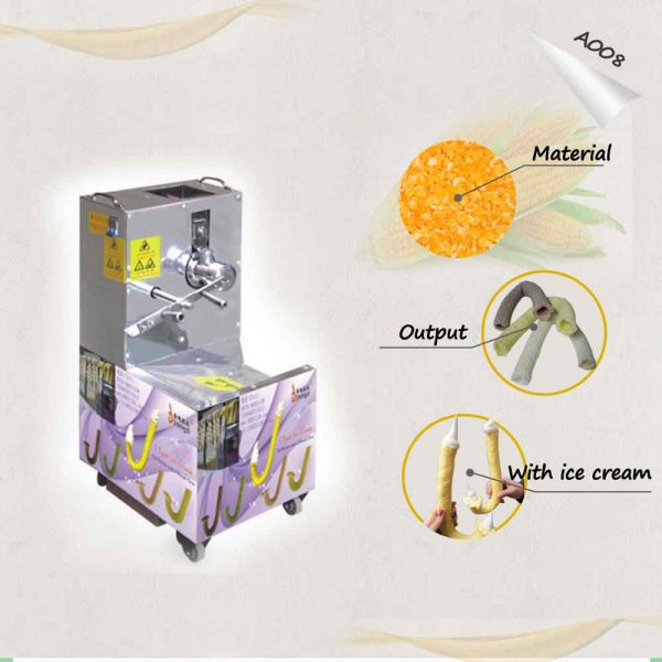 corn puff machine