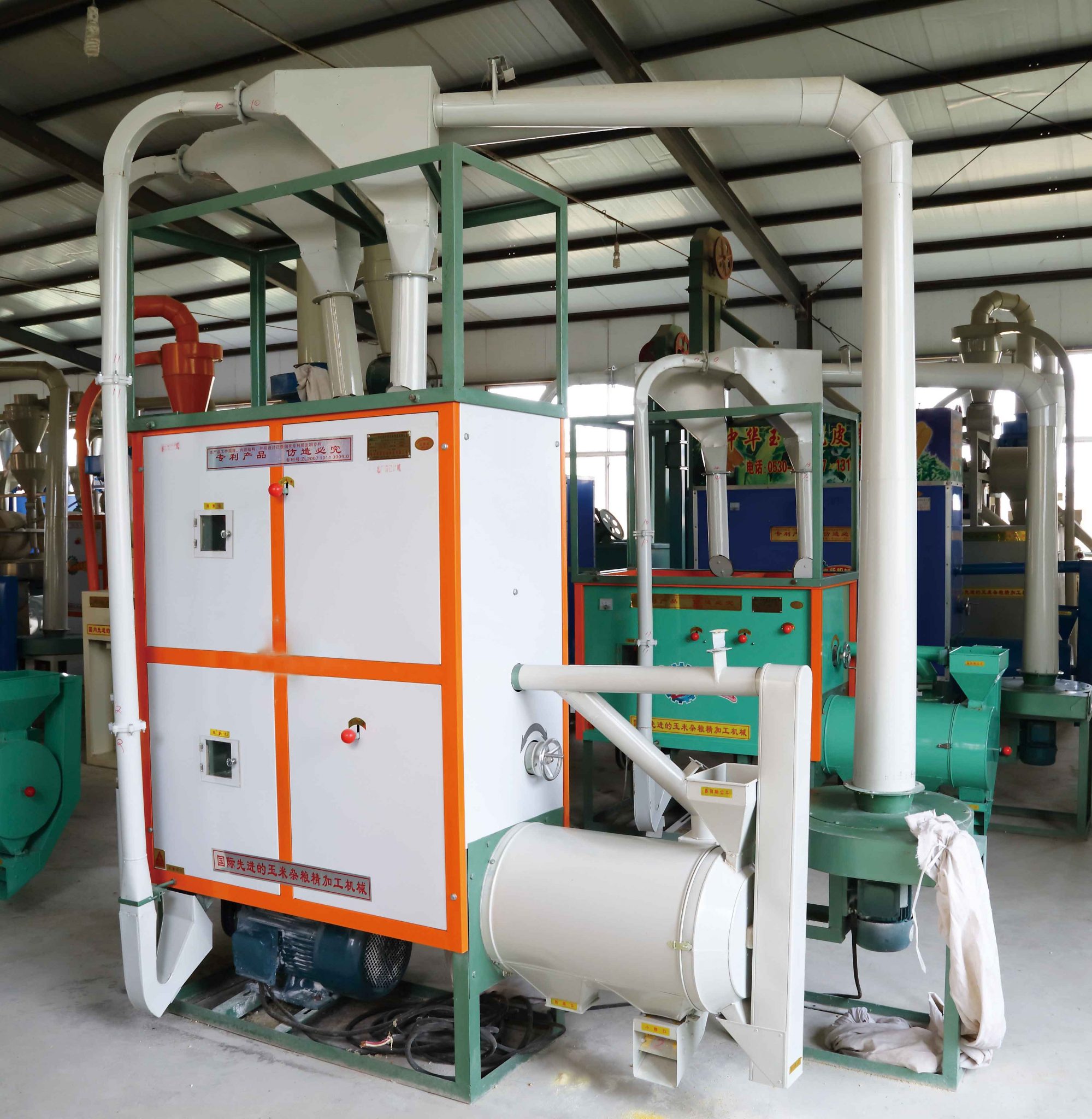 commercial corn mill automatic feeding Guangzhou Shining Equipments