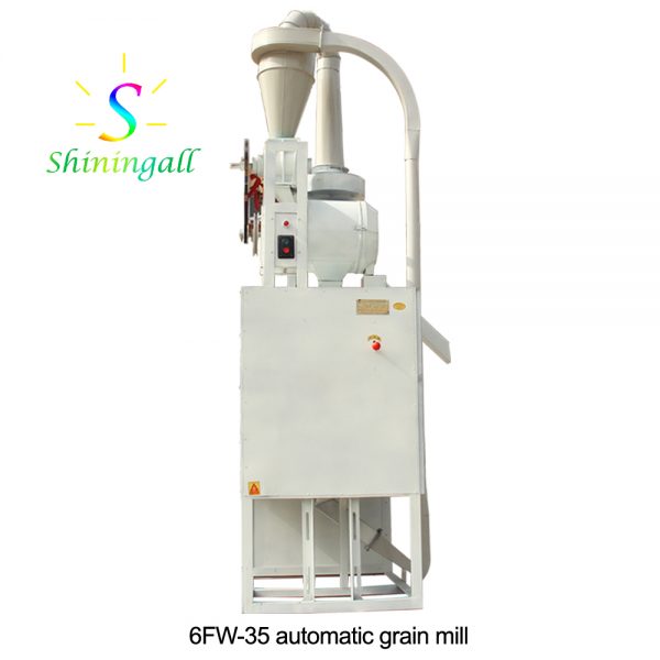 Automatic grain mill