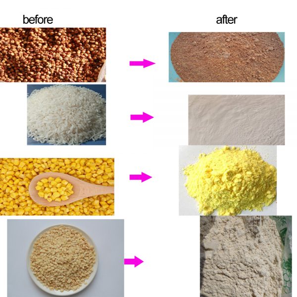 roller flour mill machine finished products