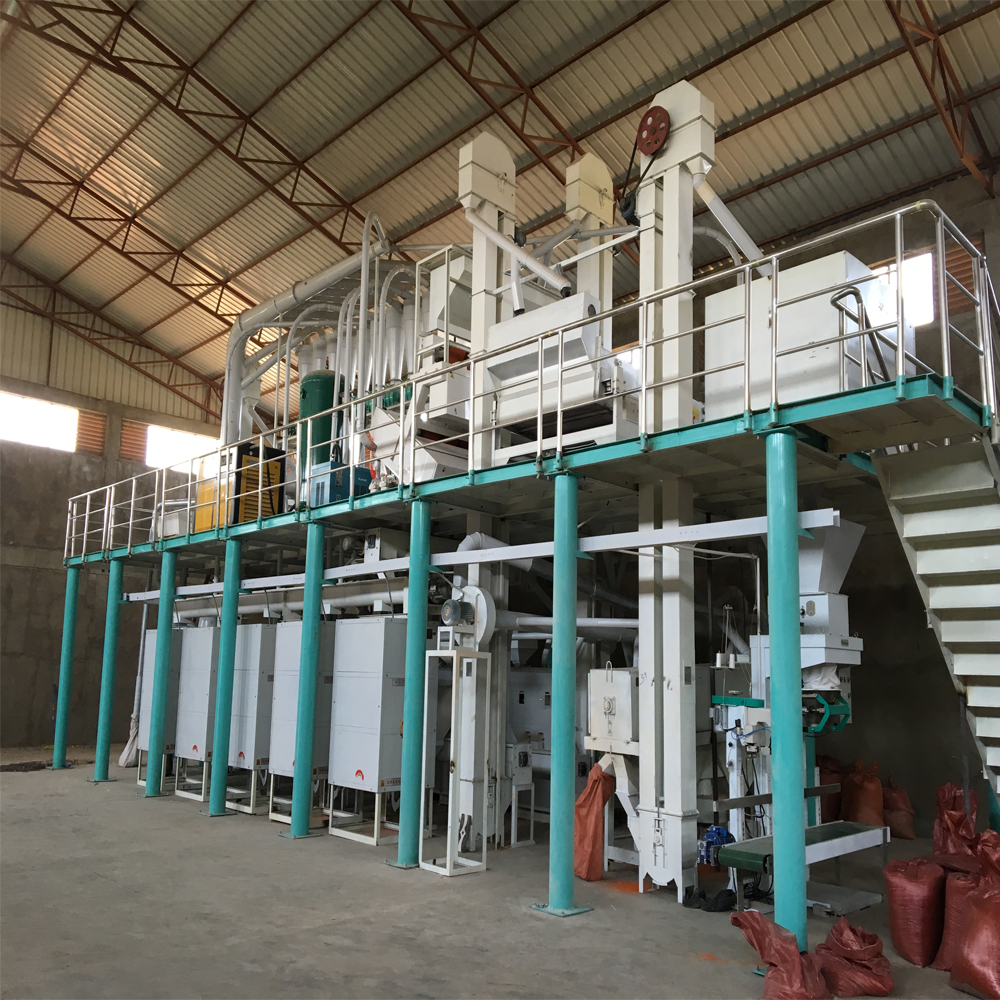 Dal mill plant for lentil peeling