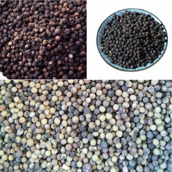 Black pepper peeling machine finished product