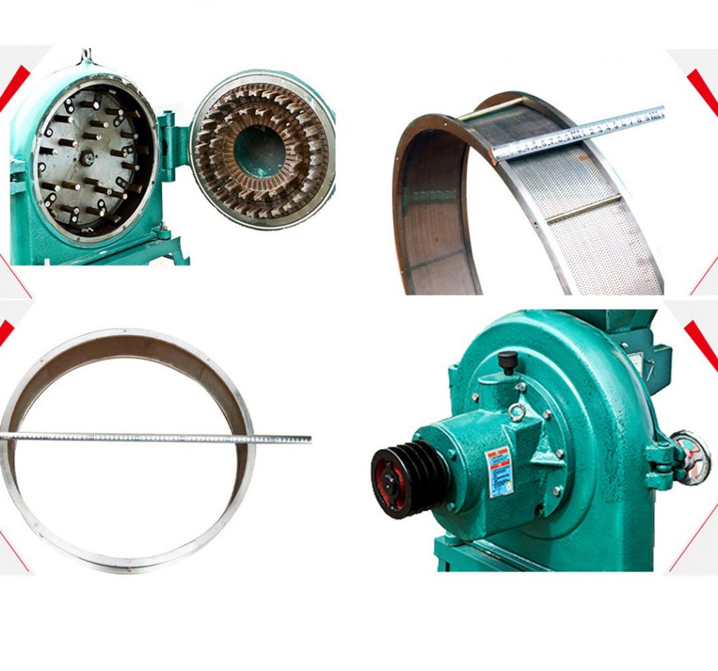 Compact Flour Mill small space needed but strong power Shining