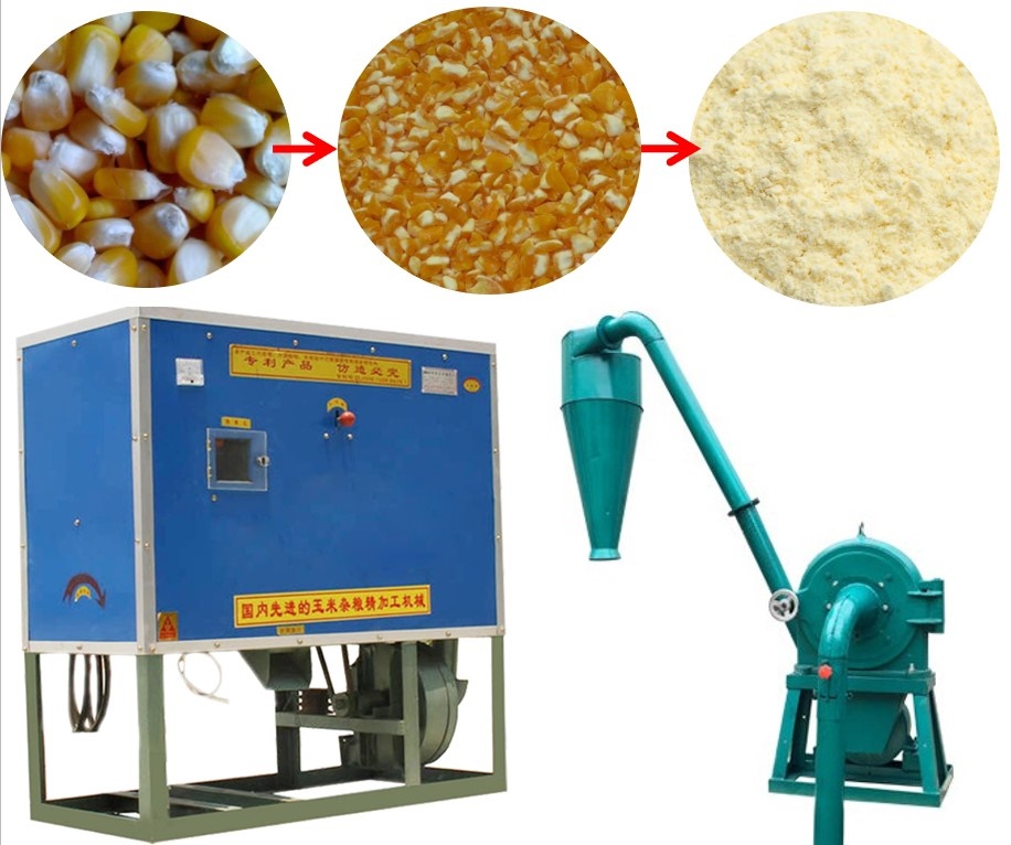 Corn mill store machine