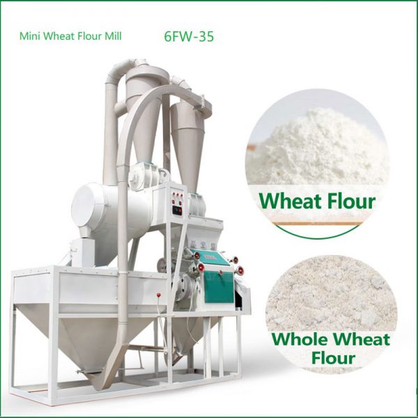 mini wheat flour mill machine